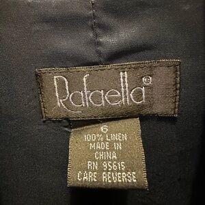 Rafaella Charcoal Linen Jacket